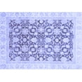thumbnail image 1 of Ahgly Company Indoor Rectangle Oriental Blue Traditional Area Rugs, 4' x 6', 1 of 4