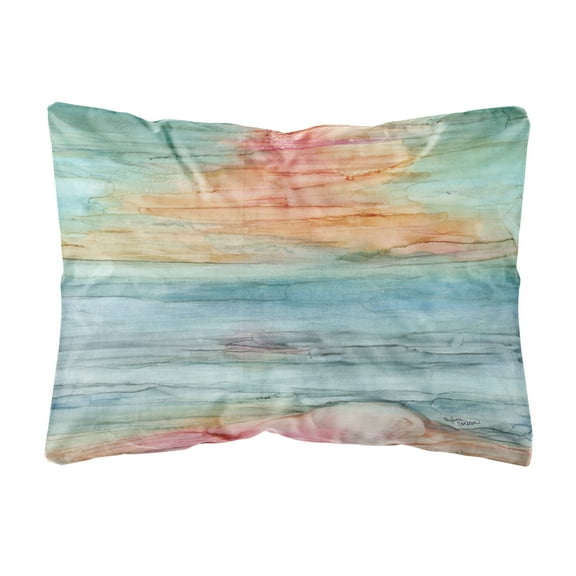 Carolines Treasures 8979PW1216 Abstract Rainbow Canvas Fabric Decorative Pillow, 12H x16W, multicolor