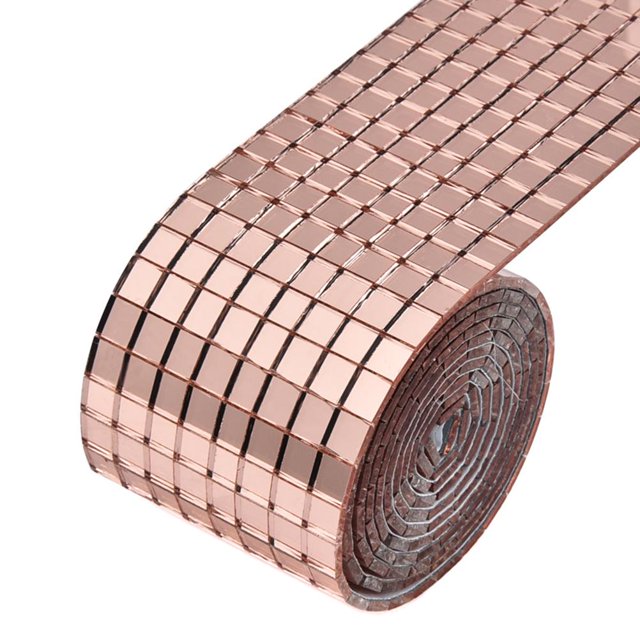 Pegatinas De Pared De Mosaico Mini Pegatinas De Espejo De Cristal Cuadrado Artesanía Diy Para Decoración De Pared 1464 Uds Advancent HA042570-03