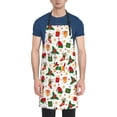 thumbnail image 4 of Cauagu Christmas Hat Cute Puppy Aprons with Pockets,Waterproof Apron for Women,Kitchen Cooking Apron Adjustable Bib Aprons Chef Apron for Cooking,Drawing,Crafting, 4 of 8