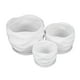 thumbnail image 2 of Succulent Planter Ceramic Pot with Tray for Home Use 3Pcs Set, 2 of 3