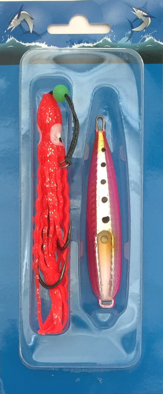 Sanhu Knife Bottom Ship Metal Jig 135g 4.76oz Pink 3 Packs