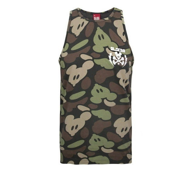 Bloc 28 Gilet Camouflage Mickey Mouse pour Hommes