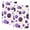 Purple, variant on Grey Black Polka Dots Kitchen Towels Set of 3, Modern Abstract Art Absorbent Dish Towels for Kitchen, Microfiber Hand Towel, Quick Drying Tea Towel for Cleaning Decorative Dishcloths Geometric