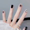 thumbnail image 1 of Petit Livre Rouge Vernis à Ongles Porté à la Main. long Autocollant Papillon pour Ongles patch Fini Colle Gelée, 1 of 7