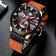 thumbnail image 4 of Reloj Curren para Hombre, Análogo, Formal, Cuarzo, Correa de Polipiel, Ajustable, Calendario y con Cronógrafo, 4 of 5