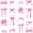 B Lightpink White, variant on Manfei Blue Princess Bow Full Size Comforter Sets For Girls,Watercolor Bowknot Print Bedding Sets For Kids,Reversible,3 Pieces