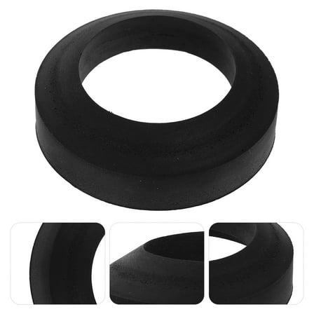 RENACLIPY Toilet Tank to Bowl Seal Rubber Black Durable and Easy to Install