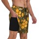 thumbnail image 2 of Fotbe Bees and Honeycombs Traje de Baño para Hombre – Shorts de Natación de Secado Rápido con Forro y Bolsillos-X-Large, 2 of 6