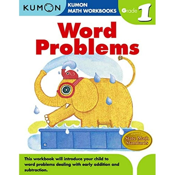 Pre-Owned Kumon Grade 1 Word Problems (Paperback) 1934968412 9781934968413
