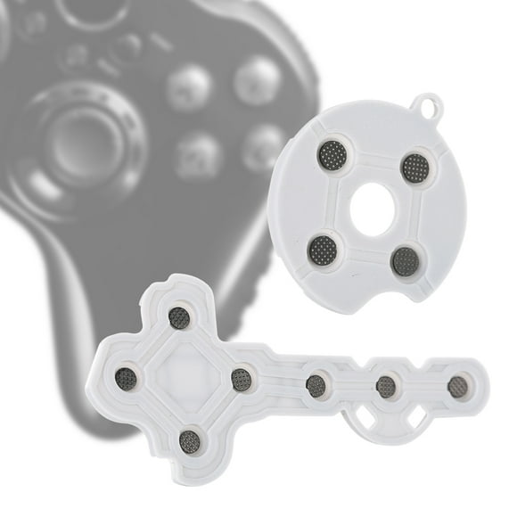 Anti-Scratch Gamepad Parts, Gamepad Conductive Rubber, Durable 10Pcs For 360 Game Handle Game Controller