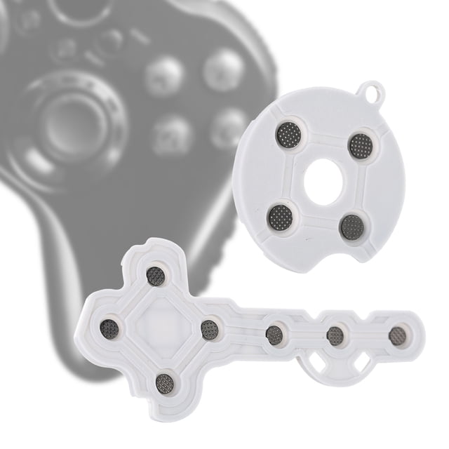 Botón de almohadilla de contacto, 10 piezas de caucho conductor para consola de juegos, caucho conductor, confiabilidad excepcional