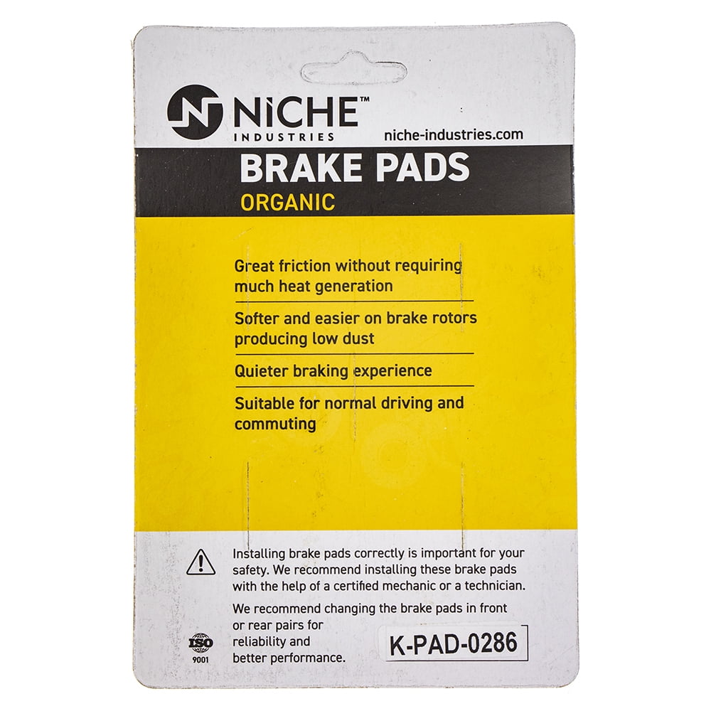 Niche Semi-Metallic Brake Pad Set for Kawasaki Ninja ZX6R