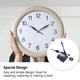thumbnail image 2 of Injueey Clock Movement Professional Wear-Resistant Repair Parts Crafts Living Simple Room Set Clockwork Wall-Mounted Decorations DIY Type3, 2 of 6