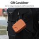 thumbnail image 4 of SUNNYLIFE O7P-B984 For DJI Osmo Mobile 7 Pro Storage Case Leather EVA Carrying Bag - Orange, 4 of 5