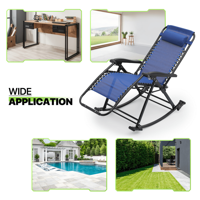 Zero gravity rocking lounger new arrivals