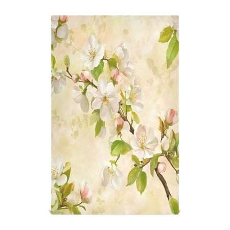 

Spring Blossoms Kitchen Towels 6-Piece Pack Tea Towels for Kitchen Decorative Waffle Design 28x18in