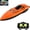 Orange 1 Pc, variant on Feel the Speed on the Water – Dual-Motor RC Boat with Extreme Performance, 2.4ghz Remote Control Speedboats, Waterproof Impact-Resistant Aerodynamic Hull, Outdoor Water Toys for Pools and Lakes