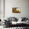 thumbnail image 5 of ZHONGYUTONG Lion Family Wall Art Canvas African Animal Pictures Lioness and Cubs Painting Wildlife Poster for Living Room Decor Framed (12.00" x 18.00"), 5 of 5