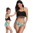thumbnail image 3 of Girls Swimsuit Two Pieces Bikini Set Ruffle Falbala Swimwear Bathing Suits, 3 of 8