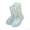 Light Blue, variant on Kids Rain 𝖡oots with Handles Unisex Child Lightweight Mid Calf Rain Shoes Non Slip Rubber 𝖡oots for Boys and Girls Waterproo𝖿 Kids 𝖡oots For Puddles