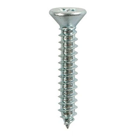 

Timco - Self-Tapping Screws - PZ - Countersunk - Zinc (Size 10 x 1 1/4 - 10 Pieces)