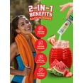 thumbnail image 2 of KLASS VIDA Hydration + Energy Electrolyte Drink Mix, Strawberry Watermelon Agua Fresca Flavor Sugar-Free, Caffeine L-Theanine Coconut Water, 15 Sticks, 2 of 6