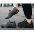 thumbnail image 2 of Breathable Walking Shoes for Men: Lightweight Anti-Slip Sneakers | All-Day Comfort for Casual Work & Travel | Casual Style, 2 of 9