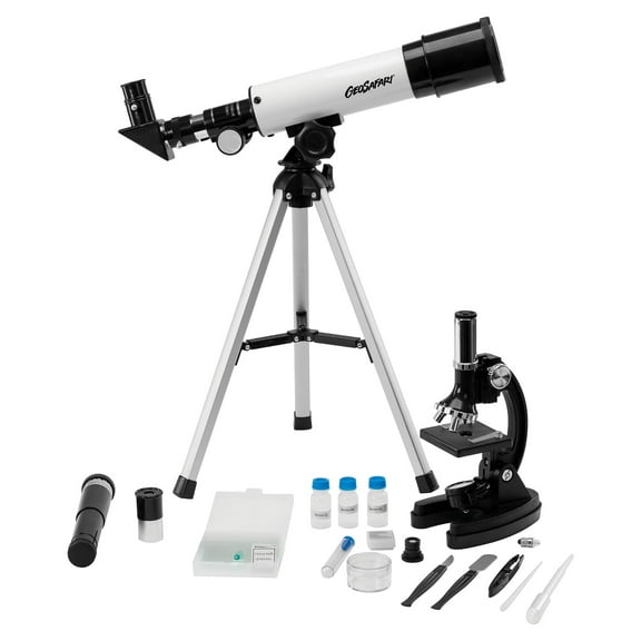Educational Insights Beginner Telescope & Microscope Science Set, STEM Toy, Kids Ages 8 