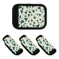 thumbnail image 6 of Luggage Handle Wrap for Suitcase 2 Pack Luggage Tag Identifiers for Travel Accessories Green Small Triangles, 6 of 6