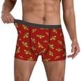 thumbnail image 2 of Kdxio Men's Boxer Briefs with Hohey Bee Golden Print - Comfortable and Breathable Underwear for Everyday Wear, 2 of 7