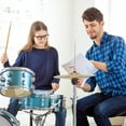 thumbnail image 1 of PTOOTP Drum Cymbal Set Great Voice Quality, 1 of 6
