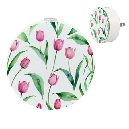 

YZUOUZY Night Light Lamps for Bedroom Bedroom Lamps Set of 2 Colorful Tulips