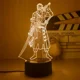 thumbnail image 2 of Monkey · D · Luffy figura 3D LED luz nocturna Roronoa Zoro lámpara de mesa Figura de Anime modelo de colección juguetes regalos de cumpleaños, 2 of 2