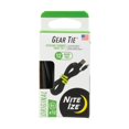 thumbnail image 1 of Paquete de 12 corbatas Twist Tie Nite Ize Original Gear Tie, 6 pulgadas, color negro, 1 of 8