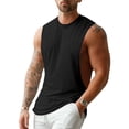thumbnail image 2 of Gamivast Men's Muscle Tank Tops Sleeveless Workout Shirt Loose Fit Lightweight Athletic Gym Shirt Breathable Casual Training Top for Fitness Summer Wear, 2 of 5