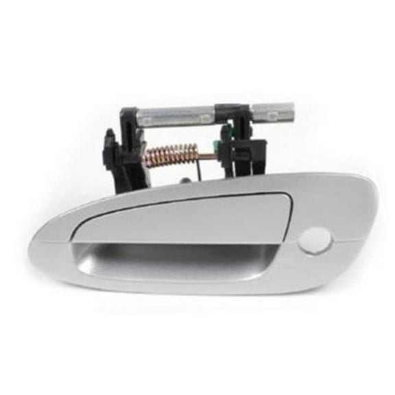 For 02-04 Nissan Altima Front Left with Outside Outer Exterior Door Handle B3767 Color Code K12 Radiant Silver 02 03 04