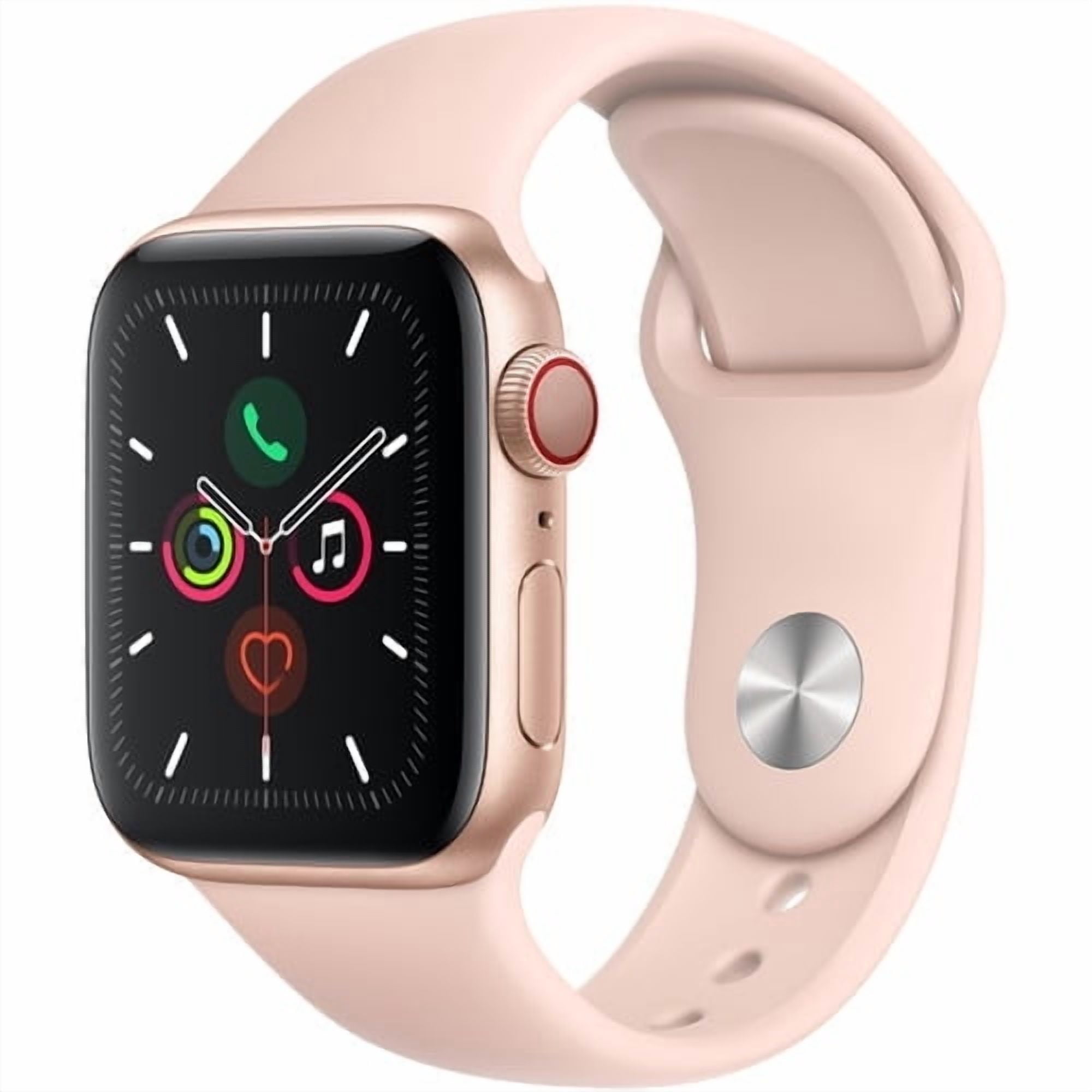 【Apple Watch付き】SIMフリー iPhone7 32GB ローズ Pre-Owned Apple Watch Series 7 GPS + Cellular 45mm Smart Watch, 18