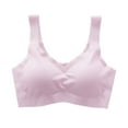 thumbnail image 3 of Bra Seamless Ice Silk Sleepwear - Breathable Wireless Comfort Sleep Bralette for Women Lightweight Sleepwear Vest for Relaxed and Light Activity, 3 of 3