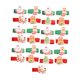 thumbnail image 2 of 25 fundas para tazas de café navideñas, adornos decorativos, marca promocional, suministros para fiestas navideñas, accesorios para chocolate e, 2 of 7