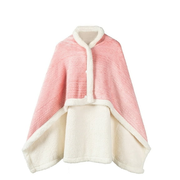 Wearable Blanket, Cozy Blanket Shawl Wraps for Women Gift,Pink