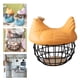 thumbnail image 3 of Contenedor de Almacenamiento de Huevos Perfecl Estilo de Granja Naranja, 3 of 8