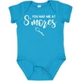 thumbnail image 3 of Inktastic Had Me at S'mores Boys or Girls Baby Bodysuit, 3 of 5
