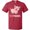 Red, variant on Inktastic I Love Piggies- cute pig T-Shirt
