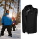 thumbnail image 4 of Chaleco eléctrico USB Ligero 9 de calefacción Agua térmica Viento Resistente Chaleco Gilet para mujeres Hombres XXXL Macarena Chaleco climatizado eléctrico, 4 of 8