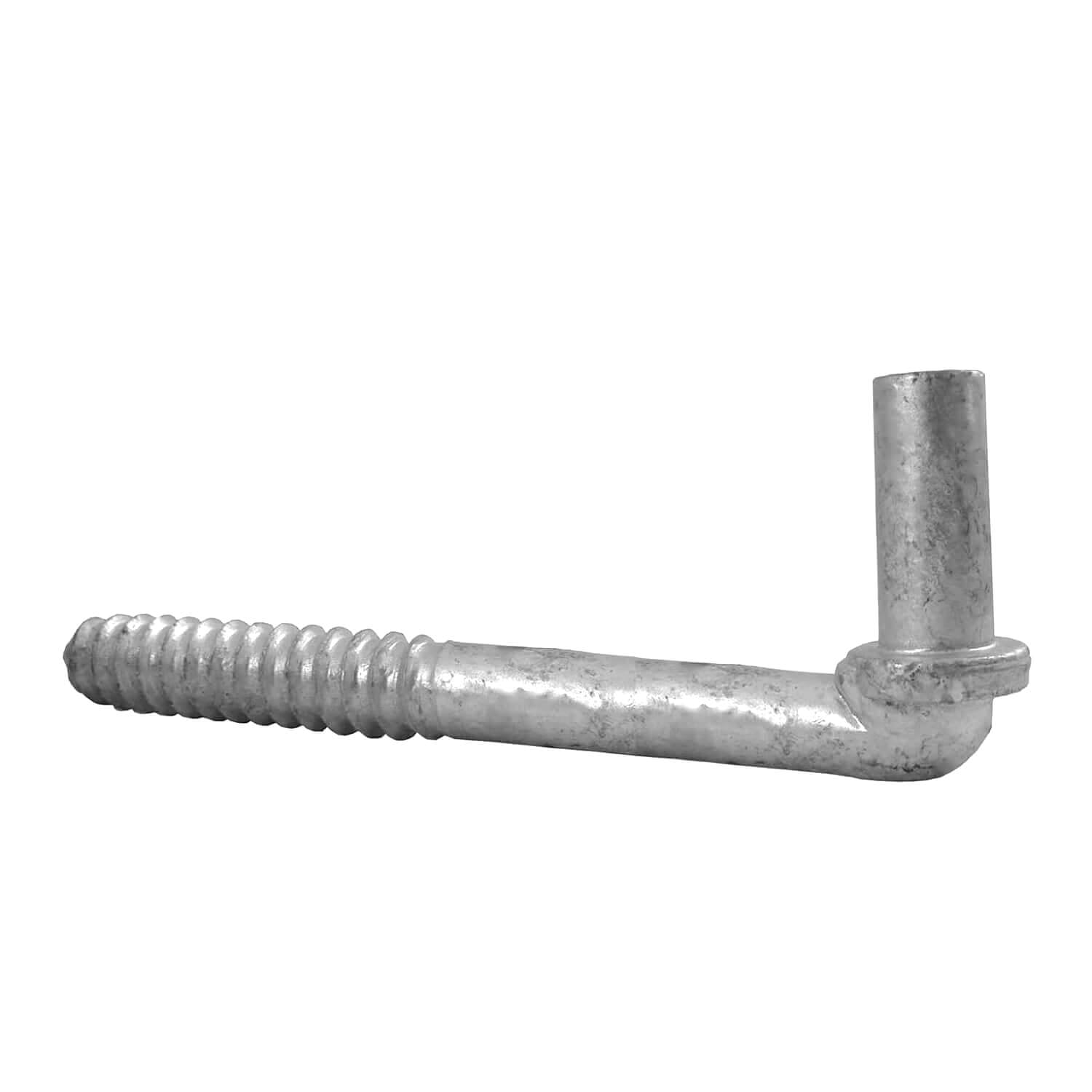 Chain link Fence Wood Post Screw in Lag Screw Hinge 6' - for Wood Posts, Wall etc. - with 5/8' Pin