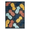 thumbnail image 3 of Unique Loom Belize Outdoor Collection Area Rug - Turneffe (7' x 10' Rectangle Black/Rust Red), 3 of 7