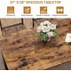 thumbnail image 3 of Juego de comedor de 4 piezas para casa con mesa con estante de almacenamiento, conjunto para comedor, 3 of 6