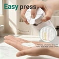 thumbnail image 4 of Naittoop 4 In 1 Travel Dispenser,4 Pack 30 ML Travel Bottle for Toiletries Portable Cosmetic Shampoo Conditioner Lotion Shampoo Storage Lotion Compact Plastic Container(White), 4 of 7