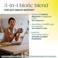 thumbnail image 3 of MegaFood Probiotic, Prebiotic & Postbiotic Gummies – Vegan – Raspberry - 30 servings, 3 of 9